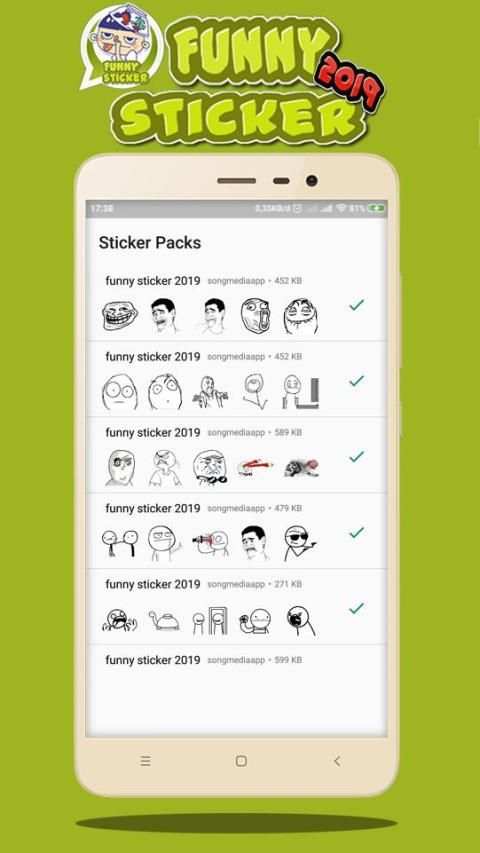 WAStikersApps Funny Meme Stickers for WhatsApp स्क्रीनशॉट 4