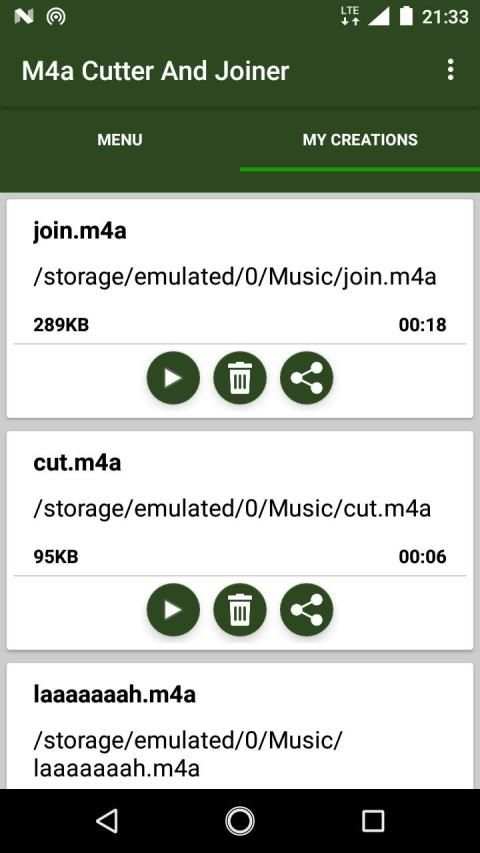 M4A Cutter And Joiner screenshot 1
