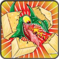 Dragon Snake VS Blocks