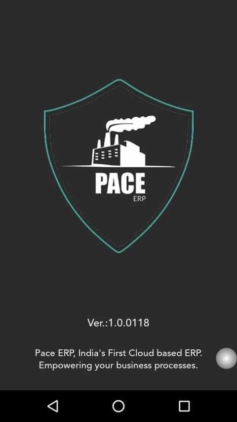 Pace ERP स्क्रीनशॉट 1