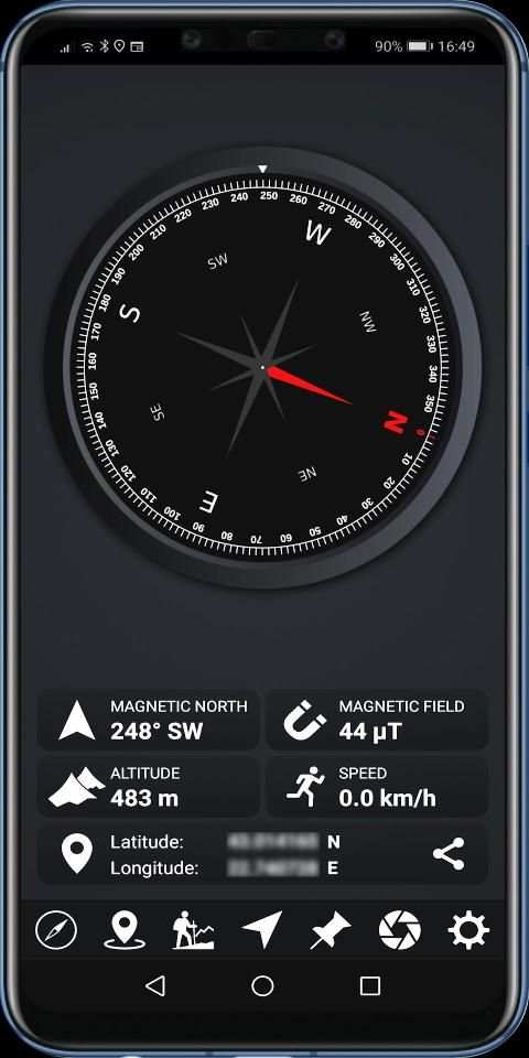 GPS Compass Navigation screenshot 21