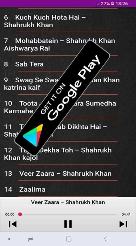 اغاني هندية بدون نت Aghani Hindia 2019
‎ screenshot 1