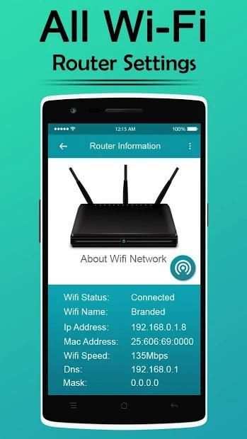 All WiFi Router Settings screenshot 1