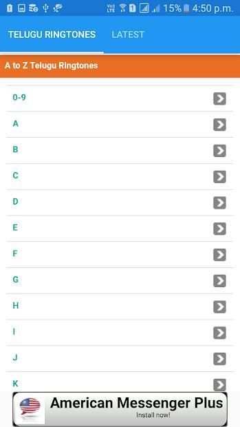 Telugu Ringtones screenshot 7