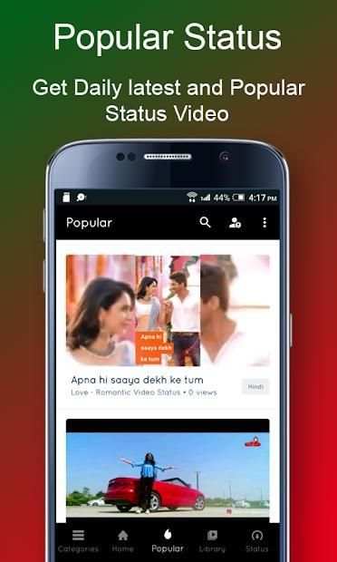 Full Screen Video Status screenshot 4