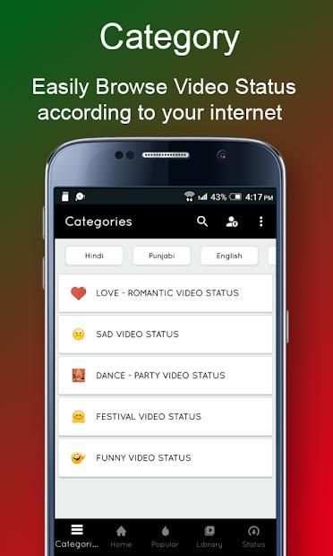 Full Screen Video Status screenshot 2