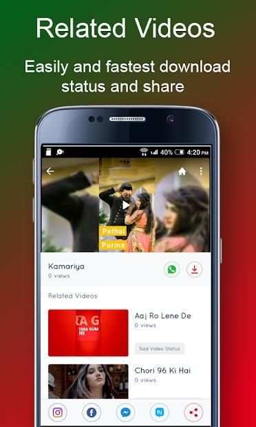 Full Screen Video Status screenshot 3