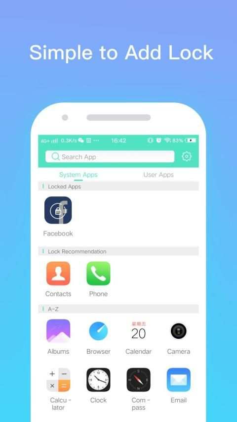 AppLockZ by Zapya स्क्रीनशॉट 3