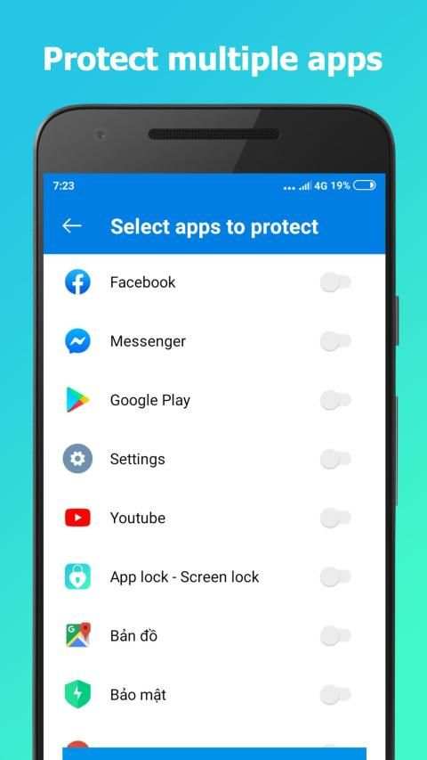 App lock - Screen lock स्क्रीनशॉट 7