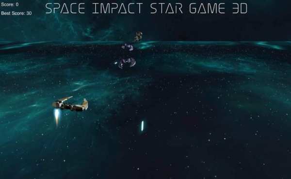 Space Impact Star Game 3D screenshot 3