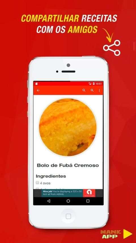 Receitas de Bolos Fáceis screenshot 1