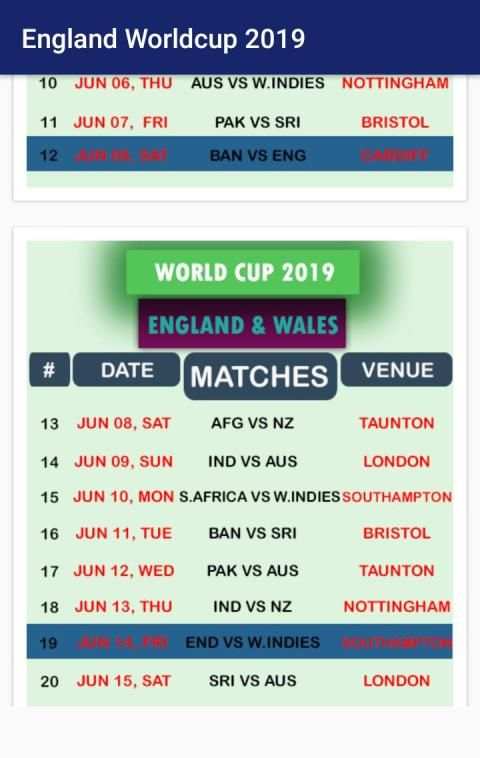 England World Cup 2019 Photo Frame and Information screenshot 2