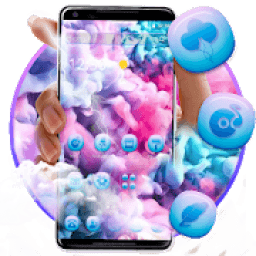 Special Colorful Smoke Theme आइकन