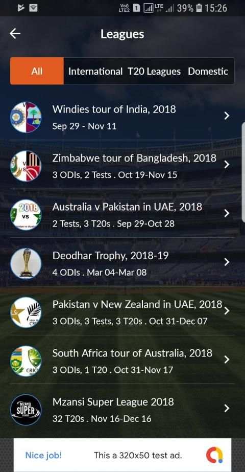 Cricket Mania - Live Cricket Scores, Cricket News स्क्रीनशॉट 4