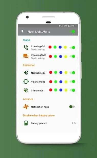 Color Flashlight - Torch LED FLASH 2019 screenshot 1