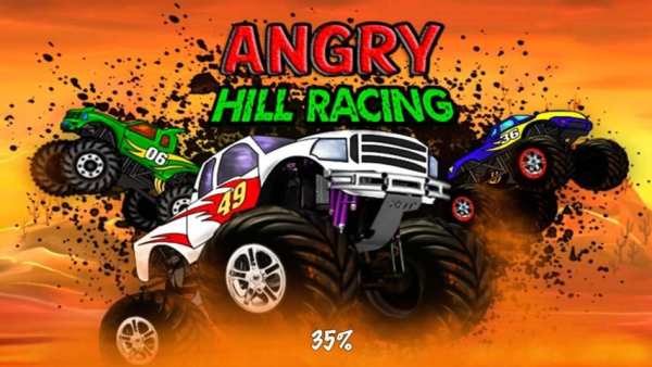 Angry Hill Climb - Racing Car स्क्रीनशॉट 8