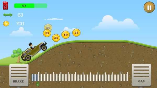 Angry Hill Climb - Racing Car स्क्रीनशॉट 3