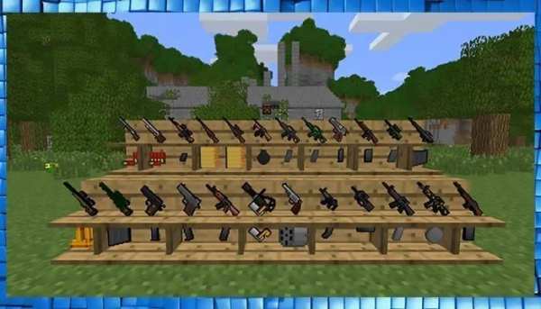 Guns mod for MCPE screenshot 1