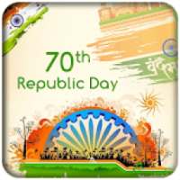 26 January Photo Frame - 70th Republic Day on 9Apps