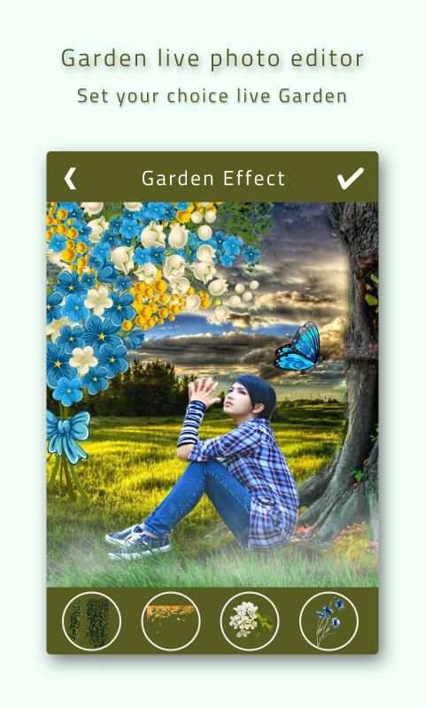 Live Garden Photo Editor : Cinamagraph Animation screenshot 2