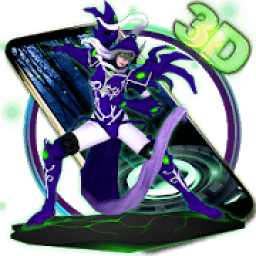 ikon 3D Warrior Hot Girl 3D Theme