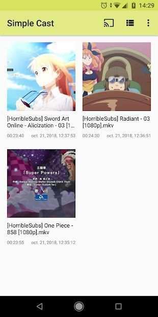 Simple Cast screenshot 2