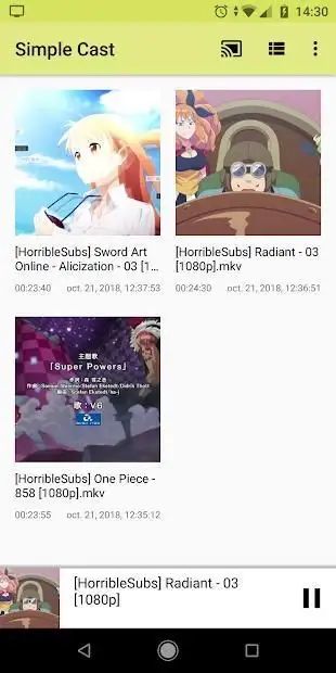 Simple Cast screenshot 1