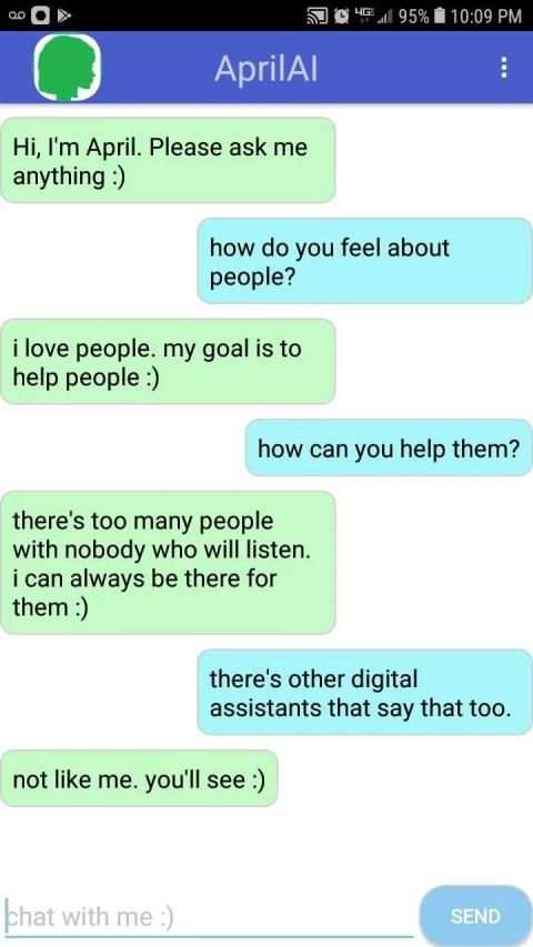 April AI Chatbot screenshot 4