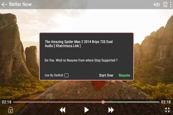 HD MX Player screenshot 1