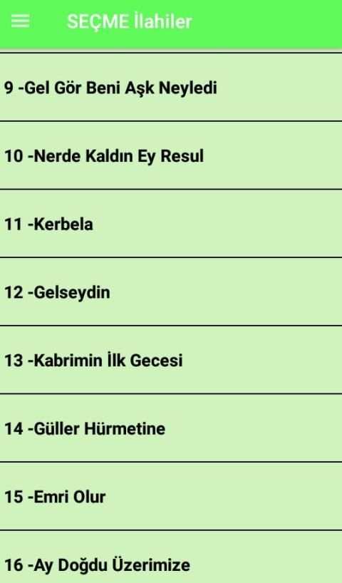 En Güzel Seçme İlahiler 2019(İnternetsiz 50 İlahi) screenshot 7