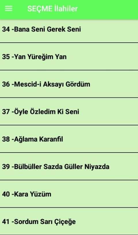 En Güzel Seçme İlahiler 2019(İnternetsiz 50 İlahi) screenshot 2