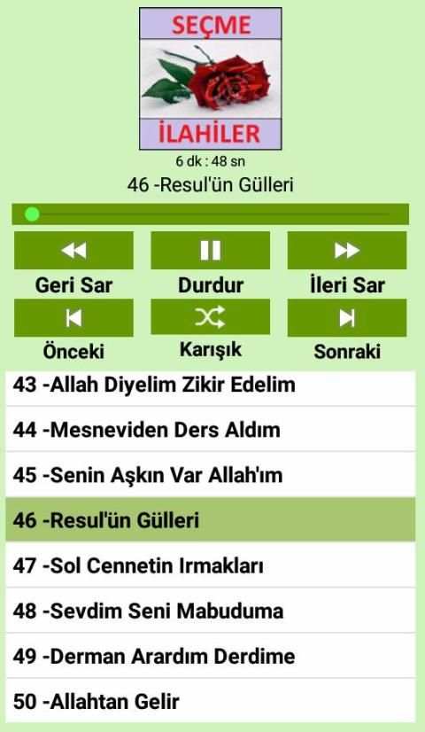 En Güzel Seçme İlahiler 2019(İnternetsiz 50 İlahi) screenshot 4