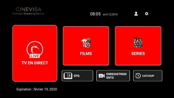 CineVisa TV Player स्क्रीनशॉट 2