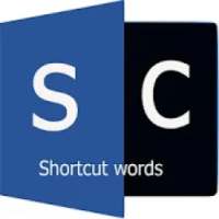 Shortcut words on 9Apps