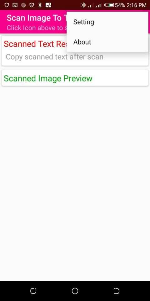 Scan Image To Text (OCR) - Phone Camera Scanner स्क्रीनशॉट 2