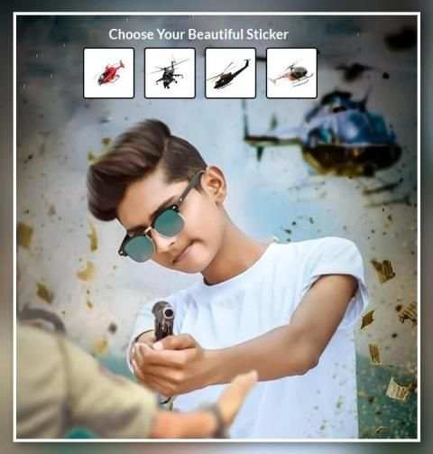 Helicopter Photo Editor 2019 स्क्रीनशॉट 4