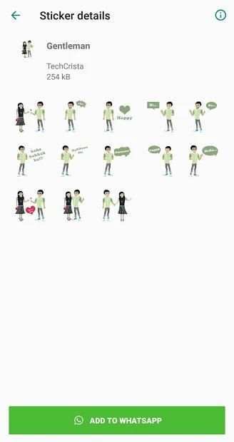 Stickers for WhatsApp - WAStickers screenshot 1