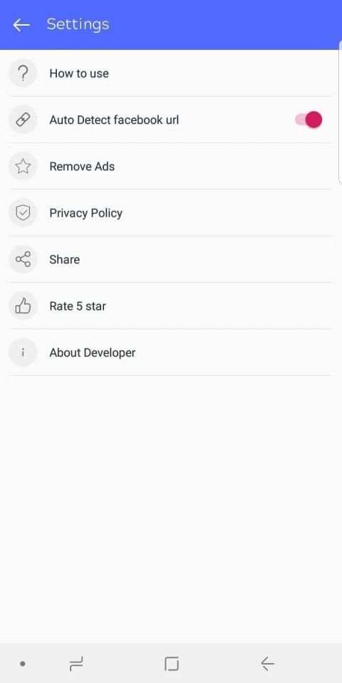 Video downloader for FB screenshot 1