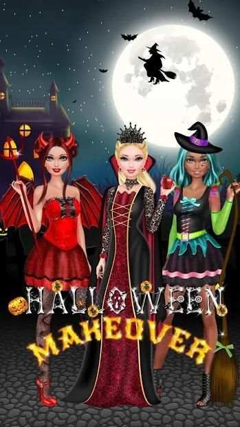 Halloween Salon - Girls Game screenshot 2