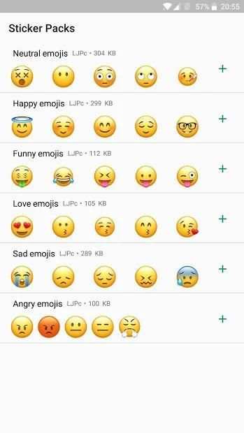 iOS stickerpack (WAStickerApps) screenshot 2