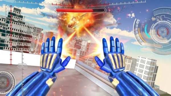 Iron Robot Superhero Rescue screenshot 4