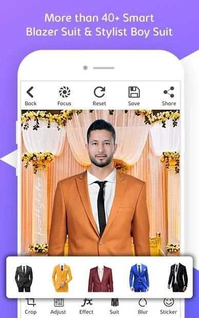 Men Blazer Photo Suit screenshot 1