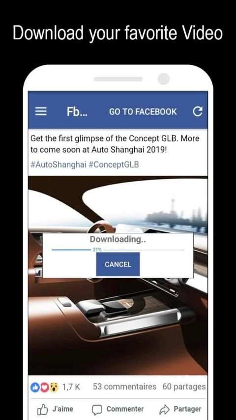 Hibbo: Video Downloader for Facebook screenshot 2