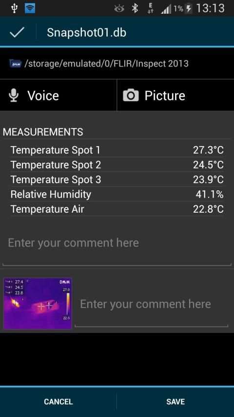 FLIR Tools Mobile screenshot 5
