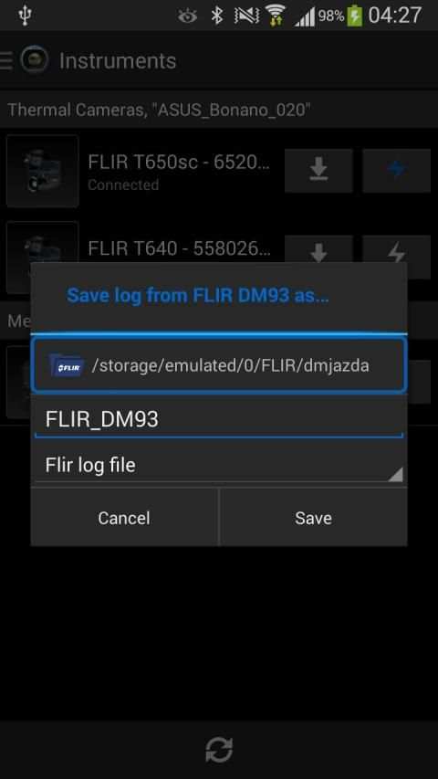 FLIR Tools Mobile screenshot 1