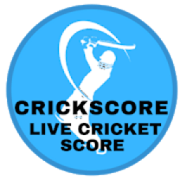 CRICKSCORE 2019 | LIVE SCORE, MATCH SCHEDULE, NEWS आइकन