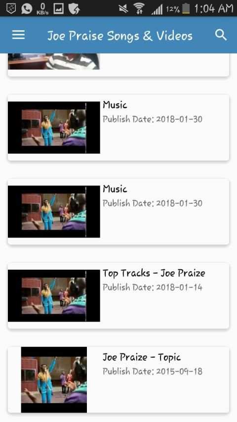 Joe Praize Songs & Videos screenshot 2