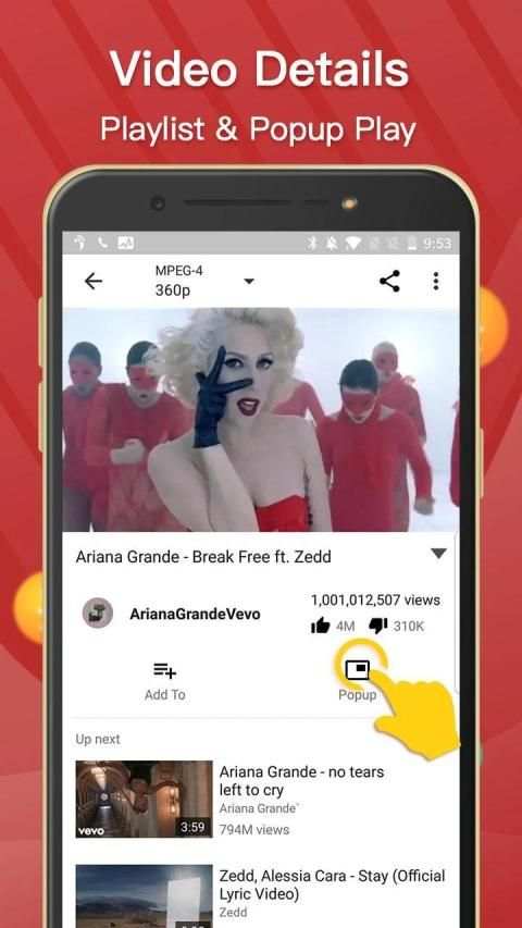 Play Tube & Video Tube & Music Tube Player स्क्रीनशॉट 2