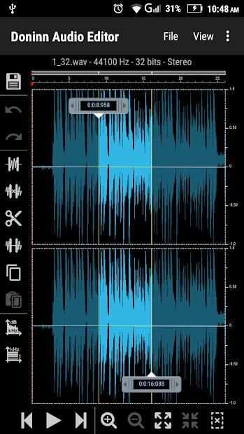 Doninn Audio Editor Free screenshot 2