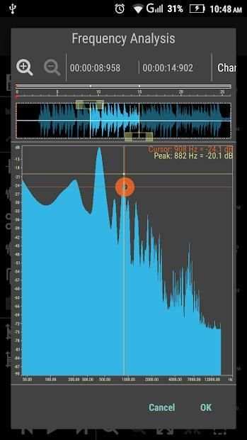 Doninn Audio Editor Free screenshot 1